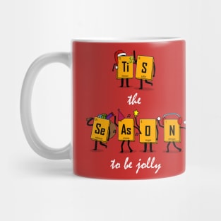 T'Is The Season Christmas Chemistry Mug